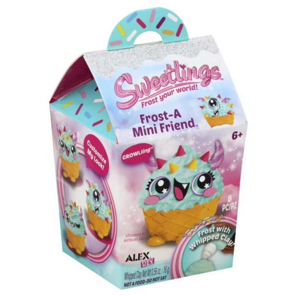Alex Toys DIY Sweetlings Frost-A-Friend Mini Growling Kit Crafts - NEW SEALED